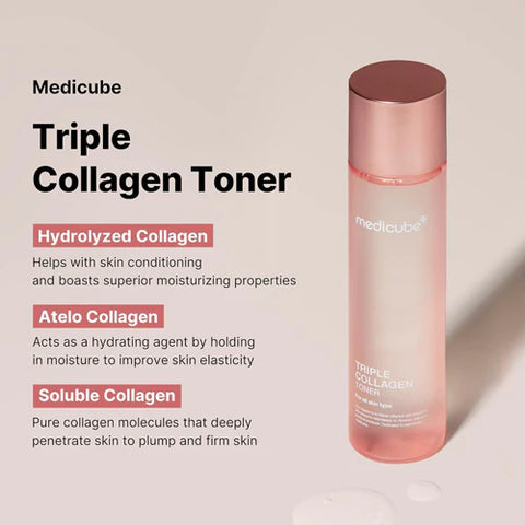 MEDICUBE - TRIPLE COLLAGEN TONER 4.0 140ml