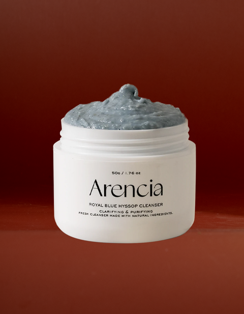 ARENCIA - Fresh Blue Hyssop Rice Mochi Cleanser 120g