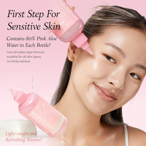 APRIL SKIN -  PINK ALOE VITA TONER 250ML