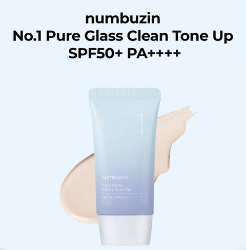 NUMBUZIN - No.1 Pure Glass Clean Tone Up 50ML