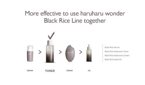 Haruharu WONDER - Black Rice Hyaluronic Toner Original 150ML