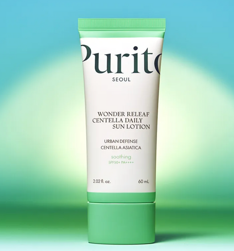 Purito SEOUL - WONDER RELEAF CENTELLA DAILY SUN LOTION SPF50+ PA++++ 60ML