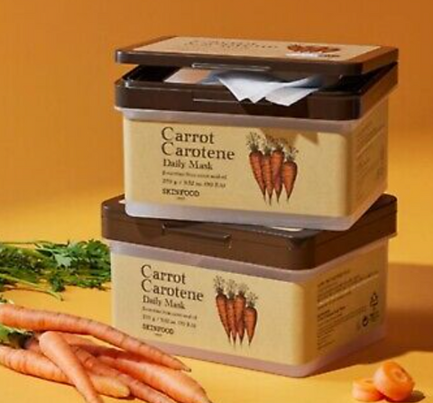 SKINFOOD - Carrot Carotene Daily Mask 270G