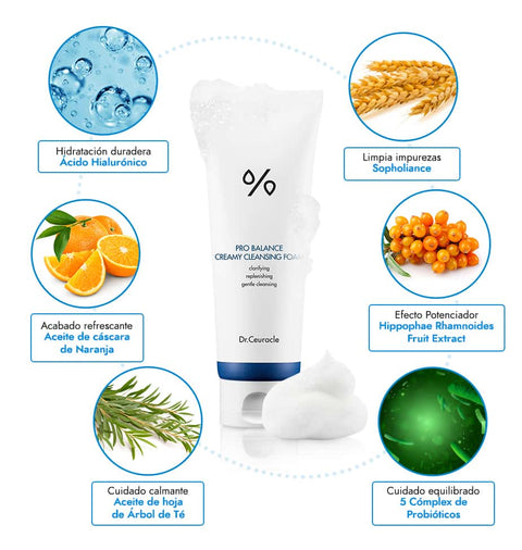 Dr.Ceuracle -  PRO BALANCE CREAMY DEEP CLEANSING FOAM 150ml