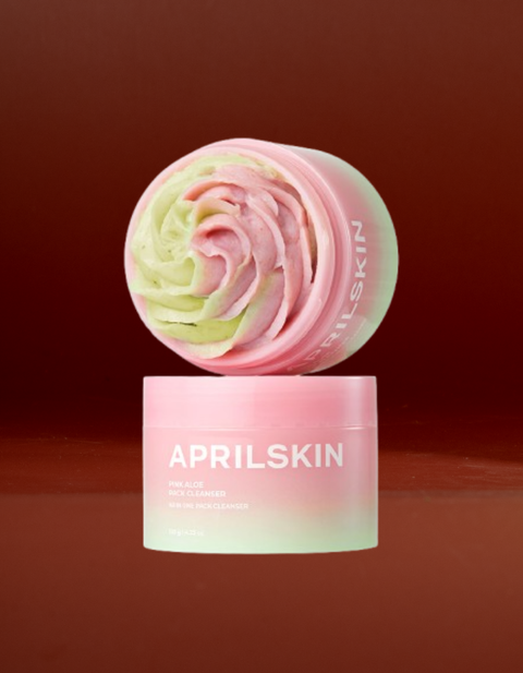 APRIL SKIN - PINK ALOE PACK CLEANSER 120g