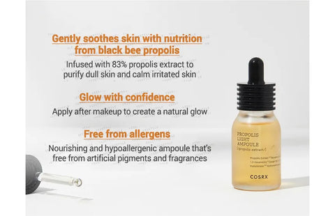 COSRX-FULL FIT PROPOLIS LIGHT AMPOULE 30ML