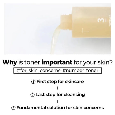 numbuzin - No. 3 Super Glowing Essence Toner 200ML