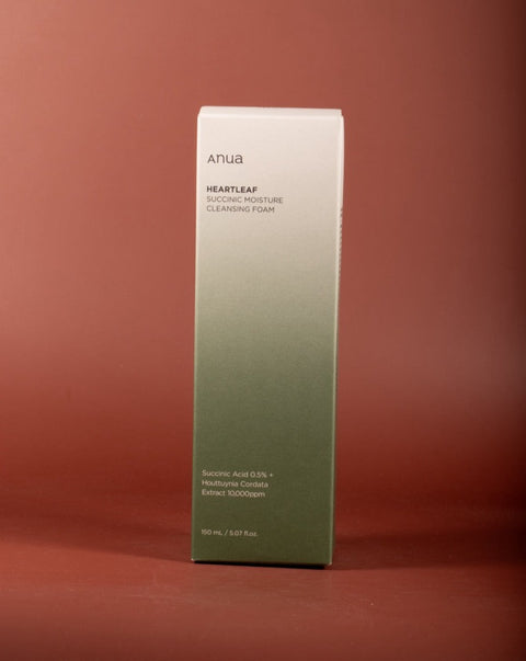 Anua - Heartleaf Succinic Moisture Cleansing Foam 150ML