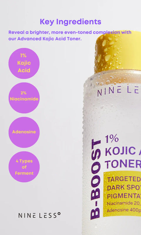 NINE LESS - B-Boost 1% Kojic Acid Toner 200ml