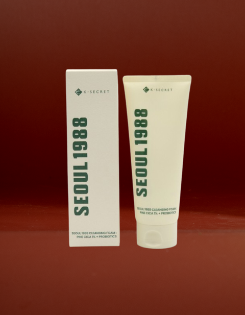 K-SECRET - SEOUL 1988 CLEANSING FOAM : PINE CICA 1% + PROBIOTICS 150ML