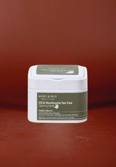 Mary&May - CICA Houttuynia Tea Tree Calming Mask  (30pcs)