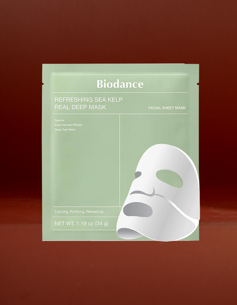 BIODANCE - Refreshing Sea Kelp Real Deep Mask 1 caja (4 pcs)