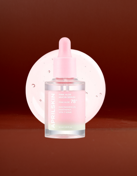 APRIL SKIN -  PINK ALOE MUCIN SERUM 30ML