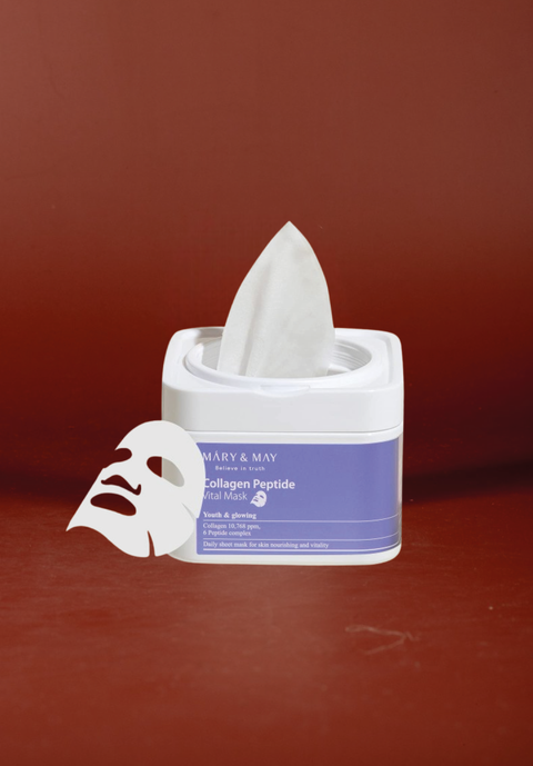 Mary&May - Collagen Peptide Vital Mask (30pcs)