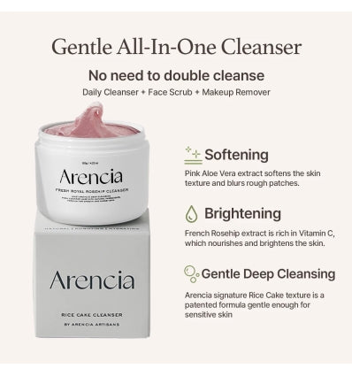 ARENCIA - Fresh Royal Rosehip Cleanser 120g