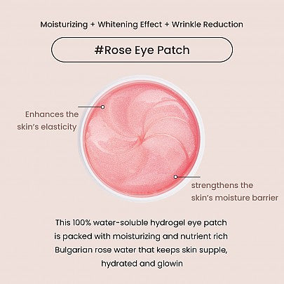 HEIMISH - Bulgarian Rose Hydrogel Eye Patch 60 pcs